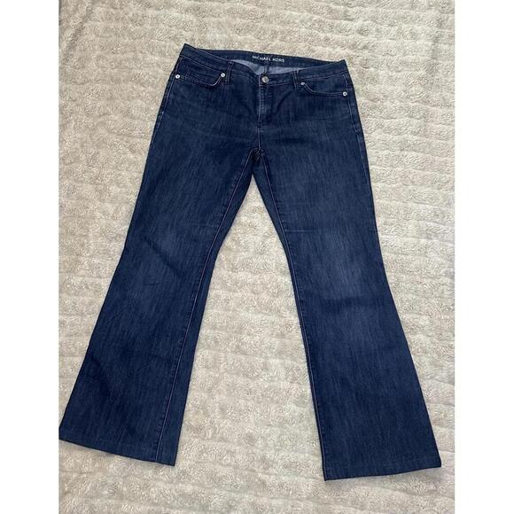 Michael Kors classic medium wash bootcut jeans Size 8 - Picture 1 of 6